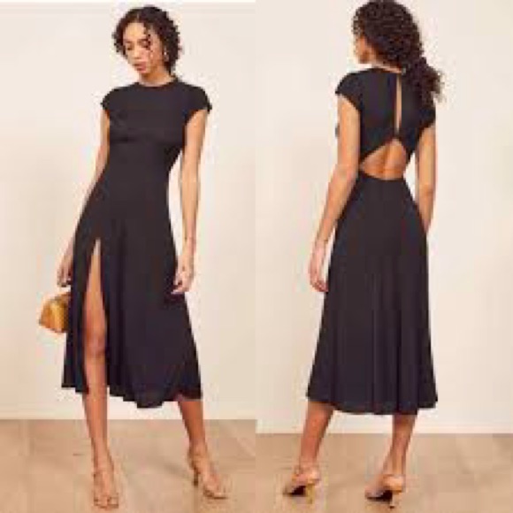 Sale Gavin Black Midi Dress Is Back